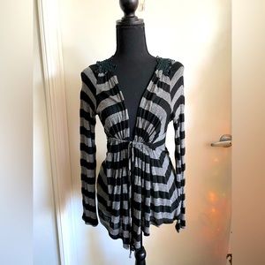 Goth style Wednesday Addams Inspired cardigan 🖤✨